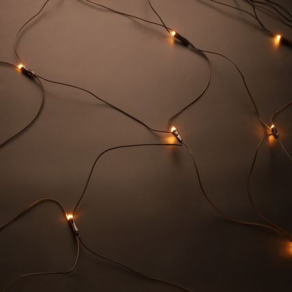 Brilagi - LED Venkovní vánoční závěs 160xLED 7x2m IP44 teplá bílá