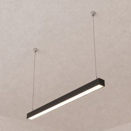 Brilagi - LED Závěsné svítidlo FULLDAY LED/10/15/20W/230V 2700/4000/6000K 60 cm černá