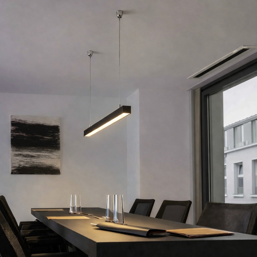 Brilagi - LED Závěsné svítidlo FULLDAY LED/10/15/20W/230V 2700/4000/6000K 60 cm černá