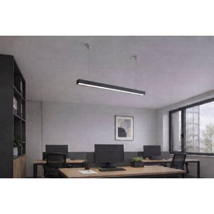 Brilagi - LED Závěsné svítidlo FULLDAY LED/10/15/20W/230V 2700/4000/6000K 60 cm černá