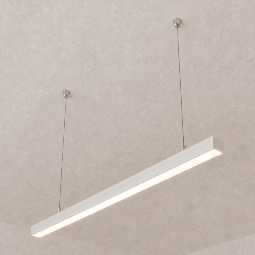 Brilagi - LED Závěsné svítidlo FULLDAY LED/20/30/40W/230V 2700/4000/6000K 120 cm bílá