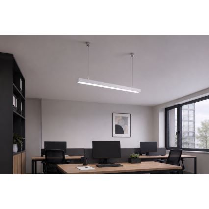 Brilagi - LED Závěsné svítidlo FULLDAY LED/20/30/40W/230V 2700/4000/6000K 120 cm bílá