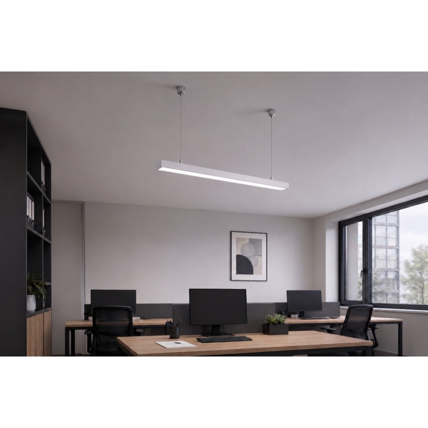 Brilagi - LED Závěsné svítidlo FULLDAY LED/20/30/40W/230V 2700/4000/6000K 120 cm bílá