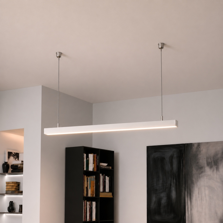 Brilagi - LED Závěsné svítidlo FULLDAY LED/20/30/40W/230V 2700/4000/6000K 120 cm bílá