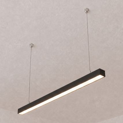 Brilagi - LED Závěsné svítidlo FULLDAY LED/20/30/40W/230V 2700/4000/6000K 120 cm černá