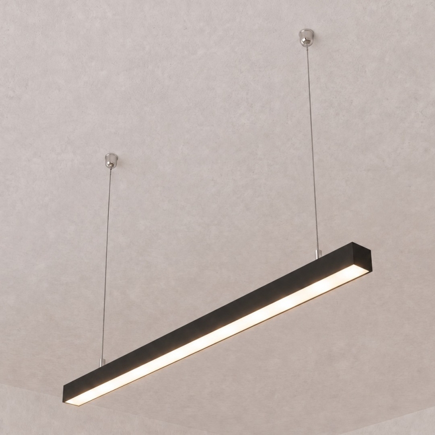 Brilagi - LED Závěsné svítidlo FULLDAY LED/20/30/40W/230V 2700/4000/6000K 120 cm černá