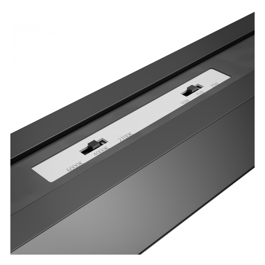 Brilagi - LED Závěsné svítidlo FULLDAY LED/20/30/40W/230V 2700/4000/6000K 120 cm černá