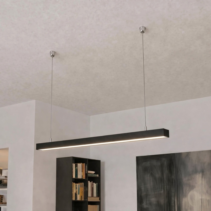 Brilagi - LED Závěsné svítidlo FULLDAY LED/20/30/40W/230V 2700/4000/6000K 120 cm černá