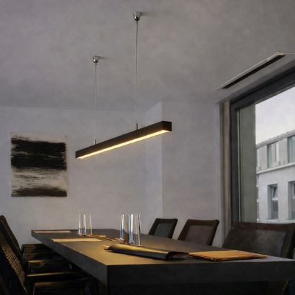 Brilagi - LED Závěsné svítidlo FULLDAY LED/20/30/40W/230V 2700/4000/6000K 120 cm černá