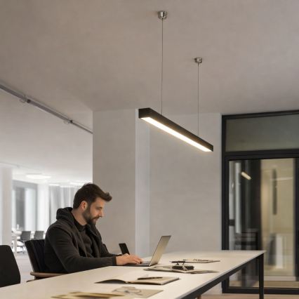 Brilagi - LED Závěsné svítidlo FULLDAY LED/20/30/40W/230V 2700/4000/6000K 120 cm černá