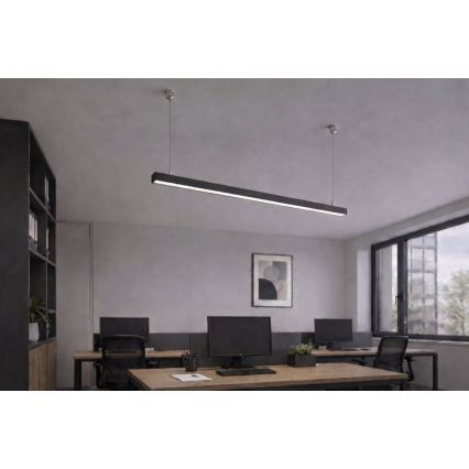 Brilagi - LED Závěsné svítidlo FULLDAY LED/20/30/40W/230V 2700/4000/6000K 120 cm černá