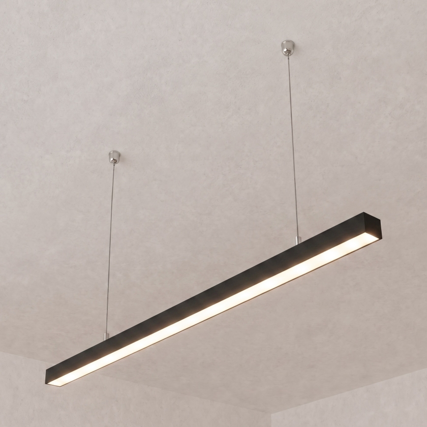 Brilagi - LED Závěsné svítidlo FULLDAY LED/30/40/50W/230V 2700/4000/6000K 150 cm černá