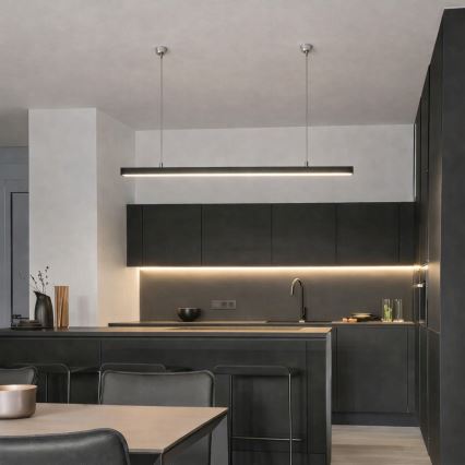 Brilagi - LED Závěsné svítidlo FULLDAY LED/30/40/50W/230V 2700/4000/6000K 150 cm černá