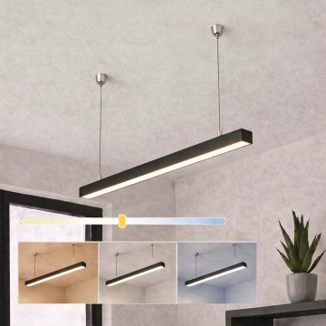 Brilagi - LED Závěsné svítidlo FULLDAY LED/20/30/40W/230V 2700/4000/6000K 120 cm černá