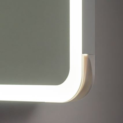 BRILAGI - LED Zrcadlová koupelnová skříňka s podsvícením AVOLA SINGLE 55x70 cm