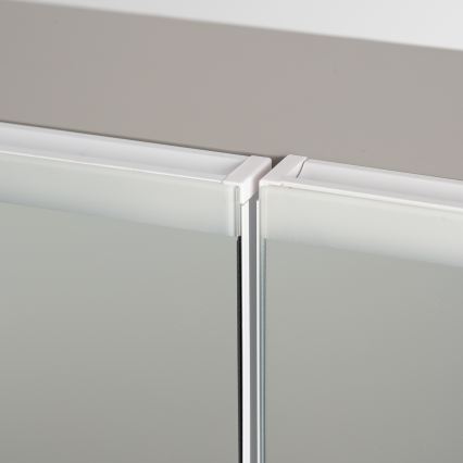 BRILAGI - LED Zrcadlová koupelnová skříňka s podsvícením BRONTE DOUBLE 60x75 cm