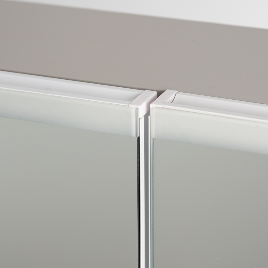 BRILAGI - LED Zrcadlová koupelnová skříňka s podsvícením BRONTE DOUBLE 60x75 cm