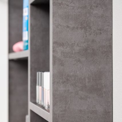 BRILAGI - LED Zrcadlová koupelnová skříňka s podsvícením TRABIA SINGLE 60x70 cm