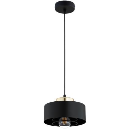 Brilagi - Lustr na lanku 1xE27/60W/230V pr. 20 cm černá/zlatá