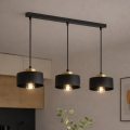 Brilagi - Lustr na lanku 3xE27/60W/230V černá/zlatá