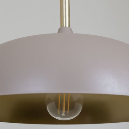 Brilagi - Lustr na lanku ABRAHAM 1xE27/60W/230V pr. 35 cm béžová