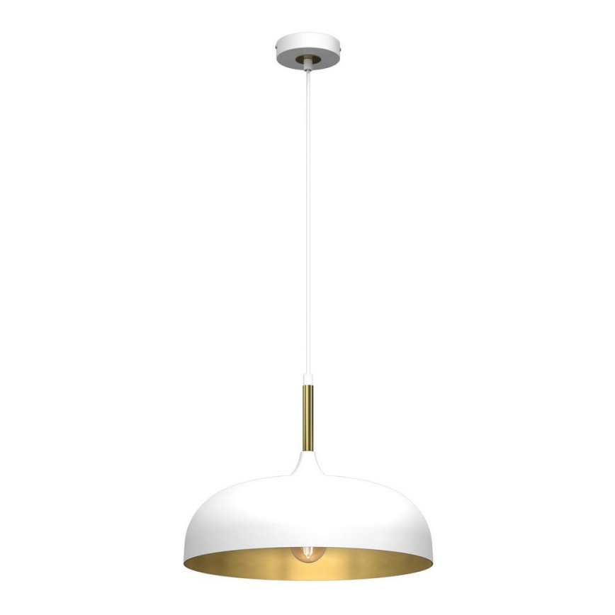 Brilagi - Lustr na lanku ABRAHAM 1xE27/60W/230V pr. 35 cm bílá