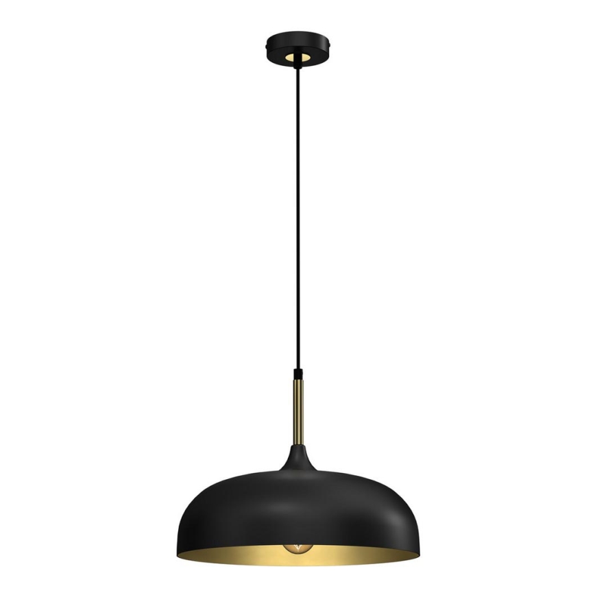Brilagi - Lustr na lanku ABRAHAM 1xE27/60W/230V pr. 35 cm černá