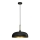 Brilagi - Lustr na lanku ABRAHAM 1xE27/60W/230V pr. 35 cm černá