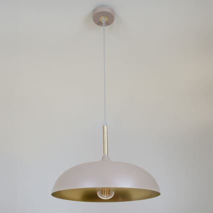 Brilagi - Lustr na lanku ABRAHAM 1xE27/60W/230V pr. 45 cm béžová