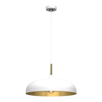 Brilagi - Lustr na lanku ABRAHAM 1xE27/60W/230V pr. 45 cm bílá