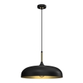 Brilagi - Lustr na lanku ABRAHAM 1xE27/60W/230V pr. 45 cm černá