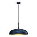 Brilagi - Lustr na lanku ABRAHAM 1xE27/60W/230V pr. 45 cm modrá