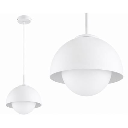 BRILAGI - Lustr na lanku COSMO 1xE27/60W/230V pr. 18 cm bílá