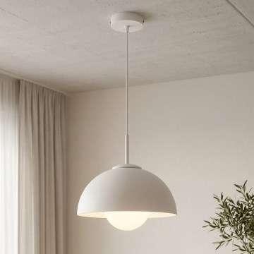 BRILAGI - Lustr na lanku COSMO 1xE27/60W/230V pr. 30 cm bílá/zlatá