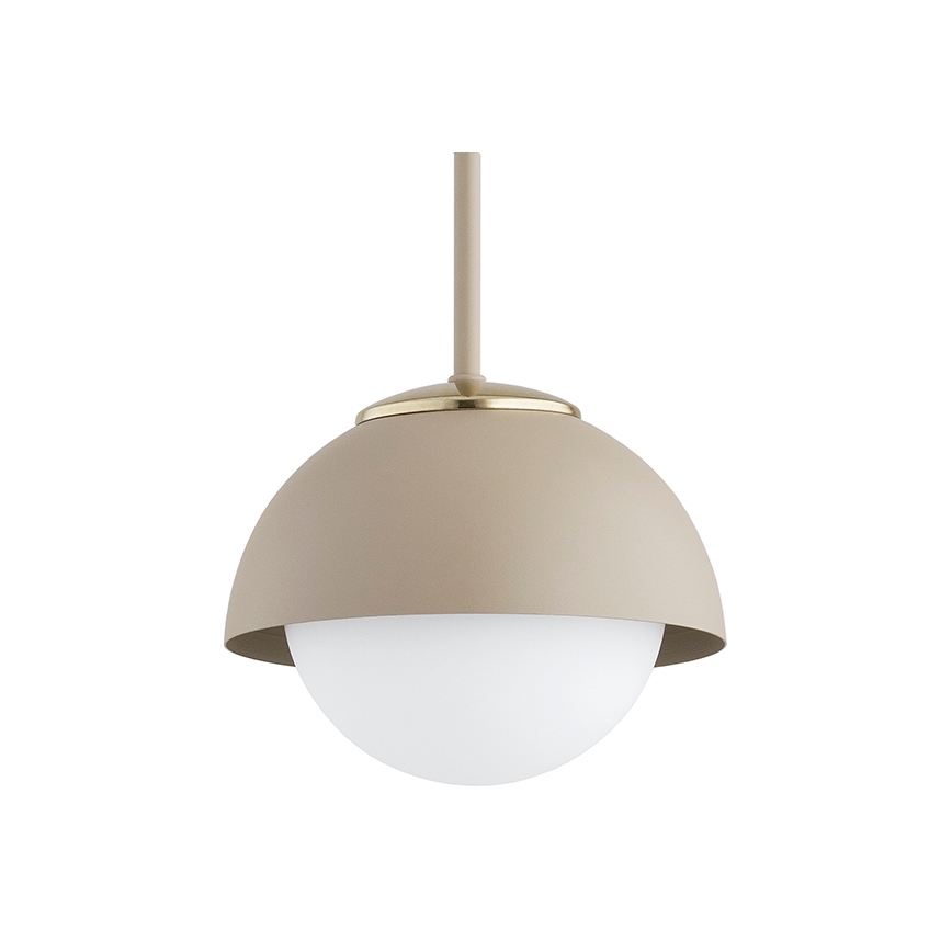Brilagi - Lustr na lanku COSMO 3xE27/60W/230V béžová/zlatá