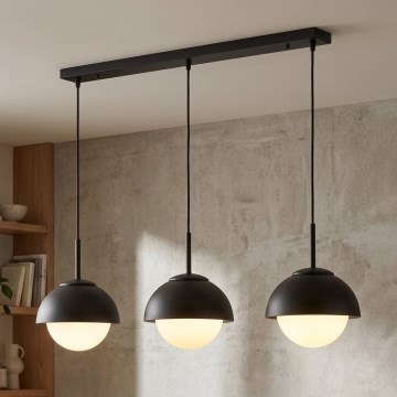 BRILAGI - Lustr na lanku COSMO 3xE27/60W/230V černá