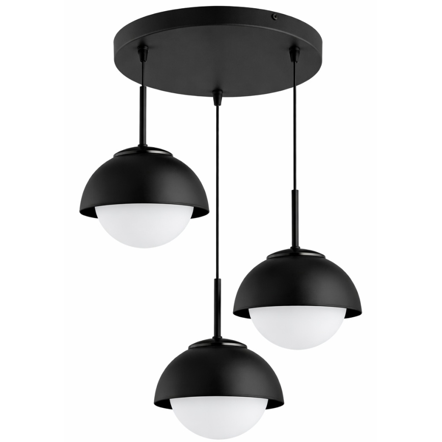 BRILAGI - Lustr na lanku COSMO 3xE27/60W/230V černá
