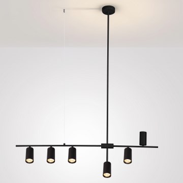 Brilagi - Lustr na lanku CRANE 6xGU10/30W/230V černá