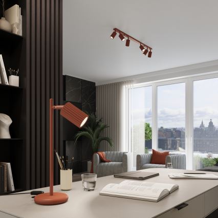 Brilagi - Lustr na lanku CRESTO 1xGU10/10W/230V červená