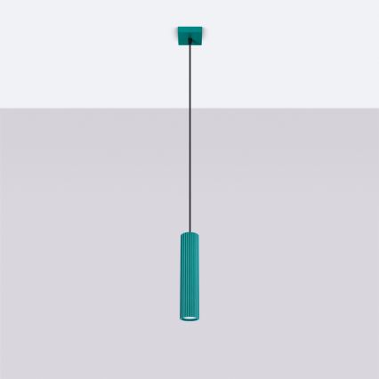 Brilagi - Lustr na lanku CRESTO 1xGU10/10W/230V tyrkysová