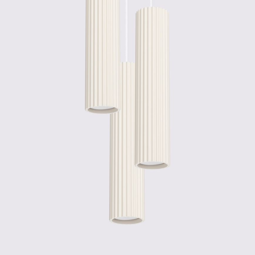 Brilagi - Lustr na lanku CRESTO 3xGU10/10W/230V krémová