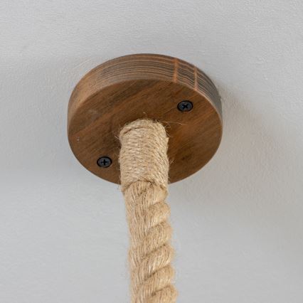 Brilagi - Lustr na lanku KOS 1xE27/60W/230V buk