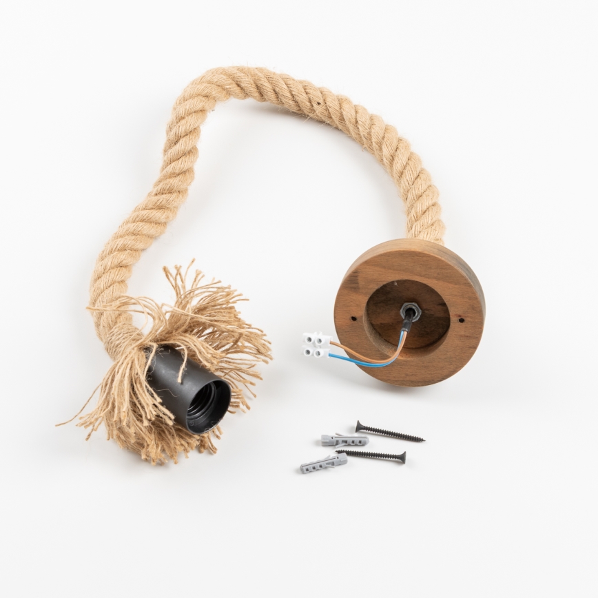 Brilagi - Lustr na lanku KOS 1xE27/60W/230V buk