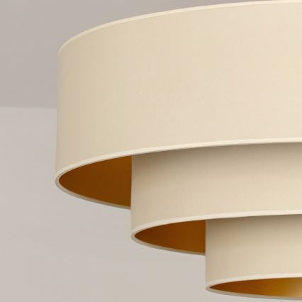 Brilagi - Lustr na lanku LUNETA 1xE27/60W/230V pr. 40 cm krémová/zlatá