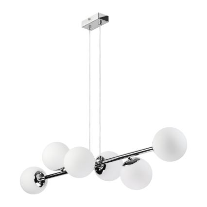 Brilagi - Lustr na lanku MALONY 6xE14/20W/230V lesklý chrom