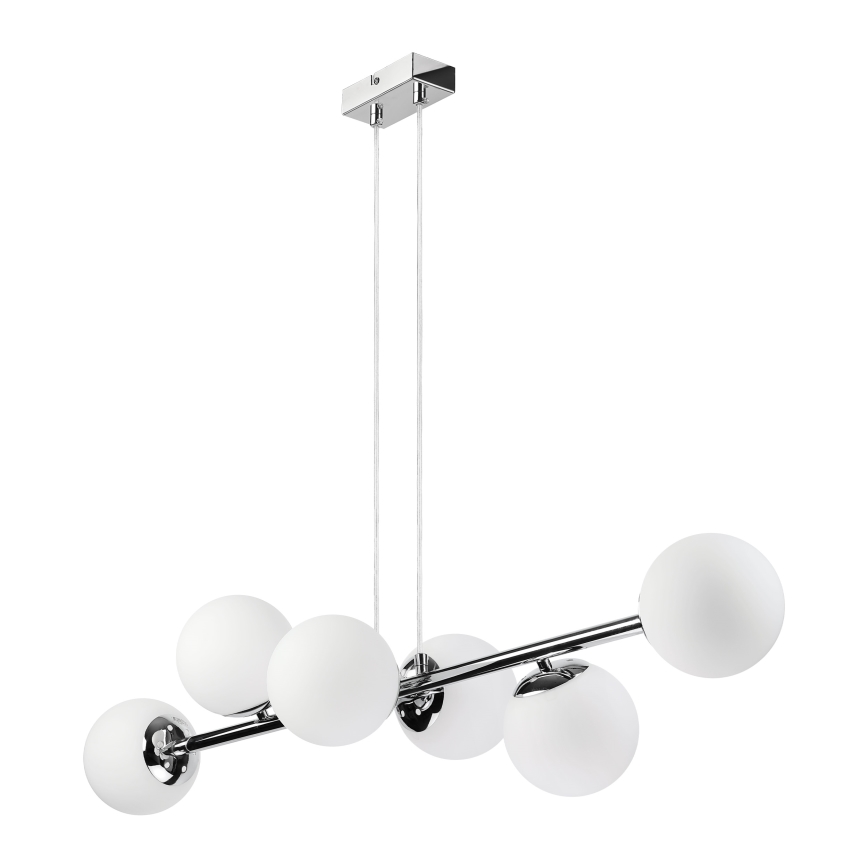 Brilagi - Lustr na lanku MALONY 6xE14/20W/230V lesklý chrom