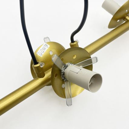 Brilagi - Lustr na lanku MALONY 6xE14/20W/230V zlatá