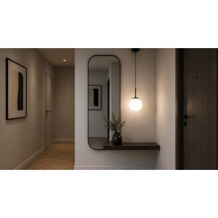 Brilagi - Lustr na lanku MILO 1xE27/60W/230V černá