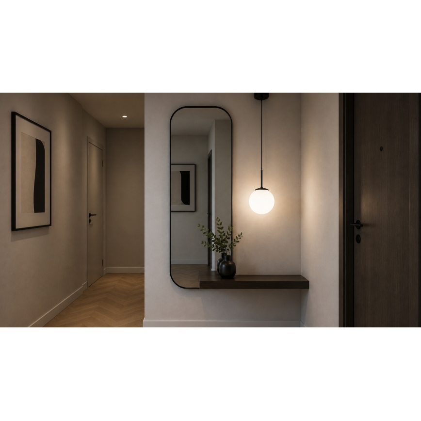 Brilagi - Lustr na lanku MILO 1xE27/60W/230V černá