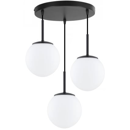 Brilagi - Lustr na lanku MILO 3xE27/60W/230V černá